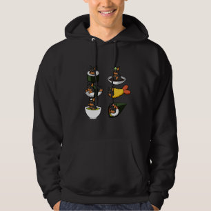 Sudadera Comida japonesa Doberman
