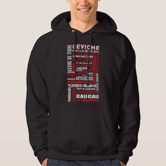 Sudadera Comida Peruana Chef Gastronomía Perú Foodie (Anverso)