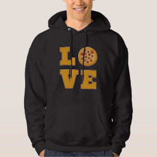 Sudadera Comida rápida Queso queso Funny Pizza Comer idea d