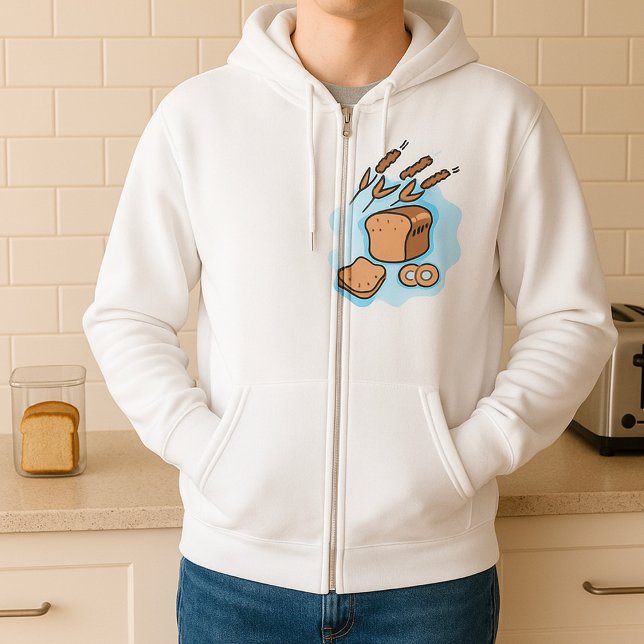 Sudadera Comida rústica para granjas de pan integral (Subido por el creador)