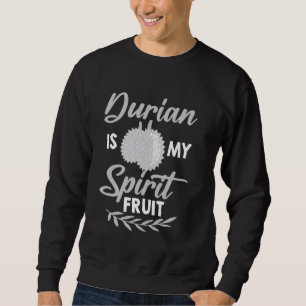 Sudadera Comida tropical asiática divertida con fruta duria