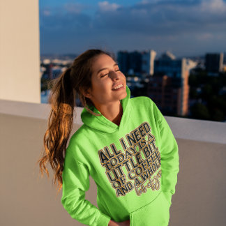 Sudadera Comida tu día con fe y café