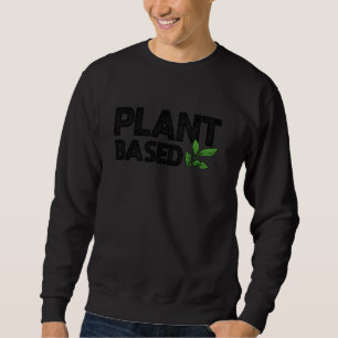 Sudadera Comida Vegana Basada En Plantas Verduras Orgánicas