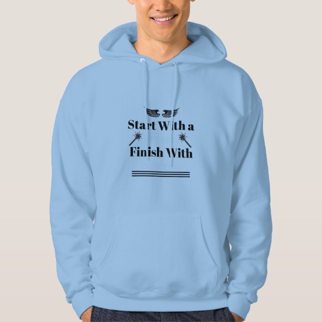 Sudadera Comienza Con un Sueño Termina Con Éxito Inspiració (Anverso)