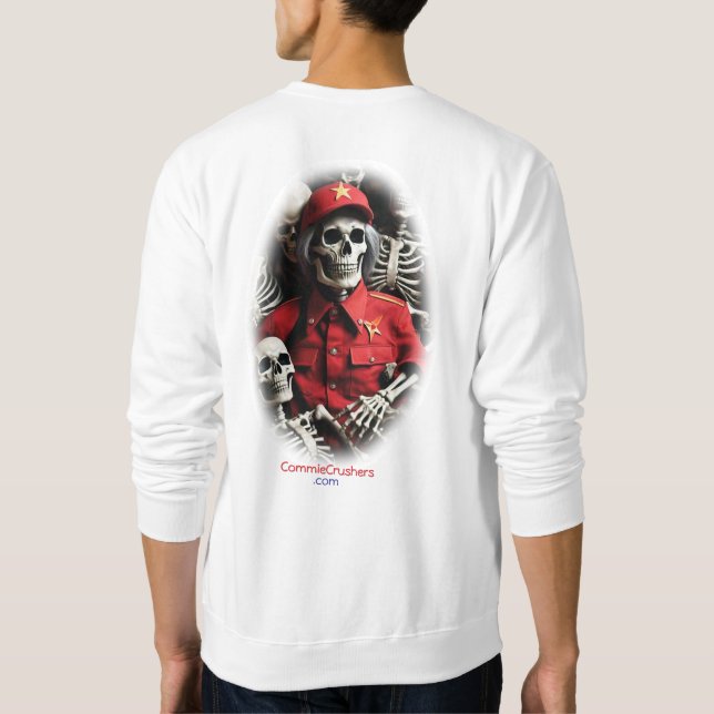 Sudadera CommieCrushersDesign001 (Reverso)