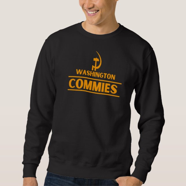 Sudadera Commies de Washington (Anverso)