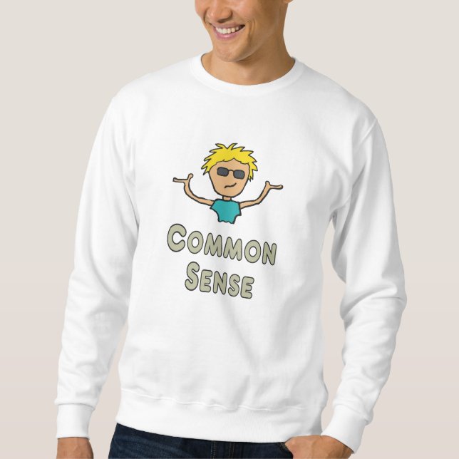 Sudadera Common Sense (Anverso)