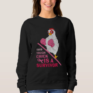 Sudadera Cómnior Cáncer de Mama Córmico Mujeres Chicas Sobr
