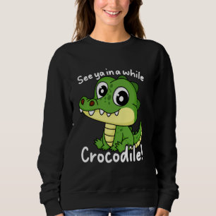 Sudadera Cómnito cocodrilo cocodrilo Personalizado mujer