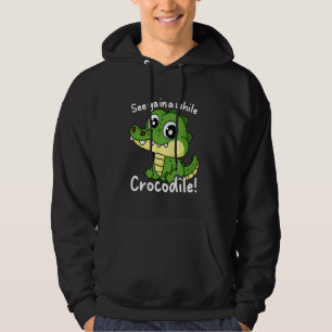 Sudadera Cómnito cocodrilo cocodrilo Personalizado mujer