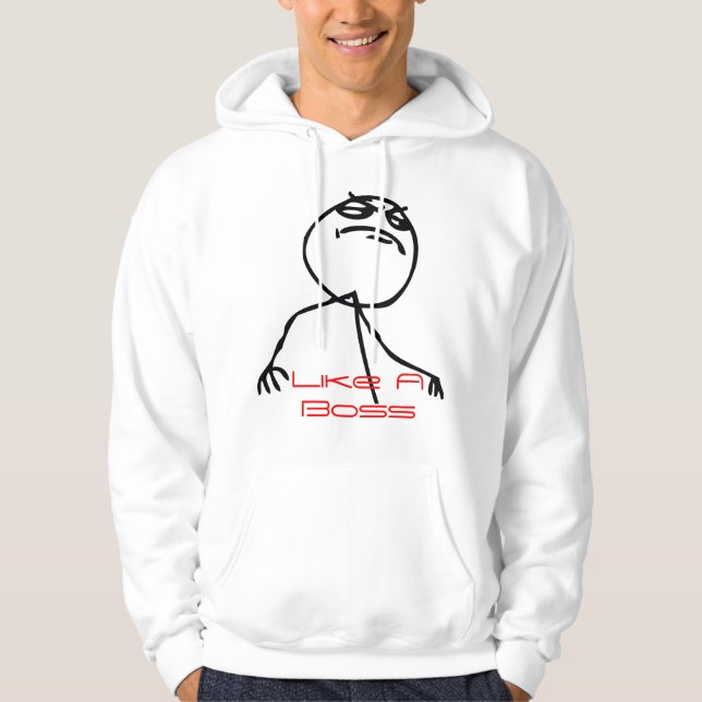 Sudadera Como Boss (Anverso)