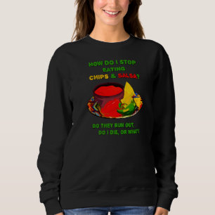 Sudadera Cómo dejo de comer chile y salsa