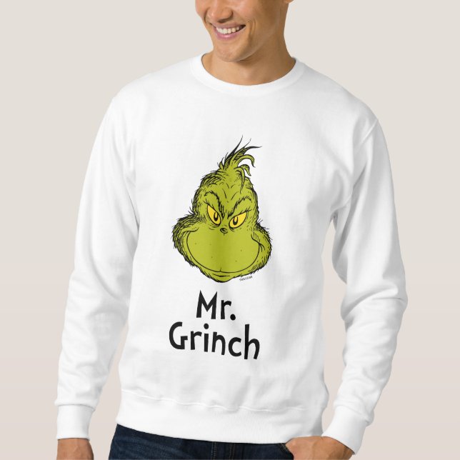 Sudadera Cómo el Grinch robó la Navidad | Sr. Grinch (Anverso)