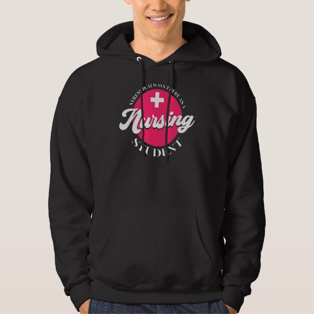 Sudadera como enfermería estudiantil de enfermería (Anverso)
