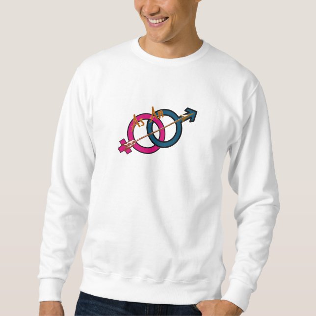 Sudadera 'Como flecha' (Anverso)