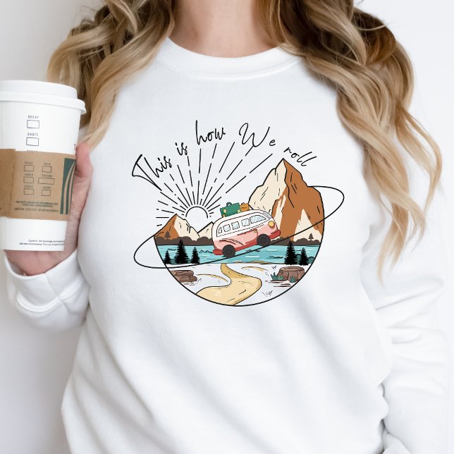 Sudadera Cómo hacemos la vida en el campamento Camper Sweat (Subido por el creador)