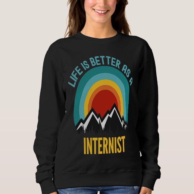 Sudadera Como internista (Anverso)