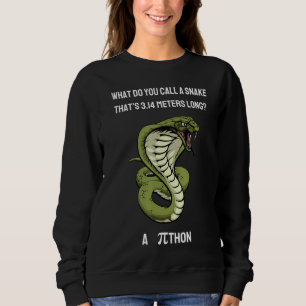 Sudadera ¿Cómo llamas a una serpiente Thatu2019s 3 14 metro