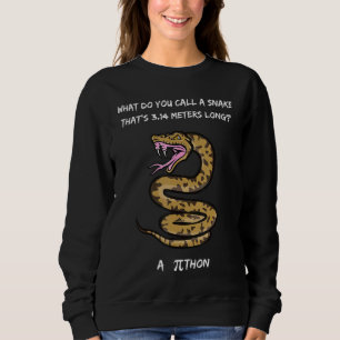 Sudadera ¿Cómo llamas a una serpiente Thatu2019s 3 14 metro