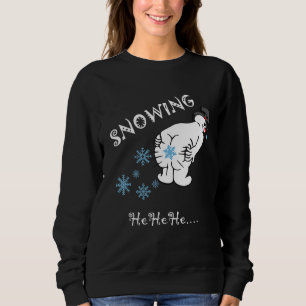 Sudadera Cómo los copos de nieve se vuelven realmente graci