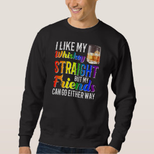 Sudadera Como Mis Amigos Francos De Whiskey Orgullo Gay Lgb