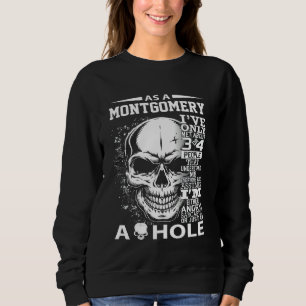 Sudadera Como Montgomery, solo he conocido a unas 3 ó 4 per