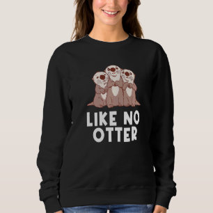 Sudadera Como No Otter Sea Animals Otter Marine Creature