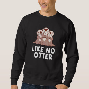 Sudadera Como No Otter Sea Animals Otter Marine Creature