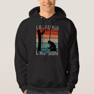 Sudadera Como padre como hijo soldador Guay Vintage Welt