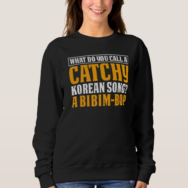 Sudadera ¿Cómo Se Llama A Una Canción Coreana Pintoresca Un (Anverso)