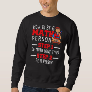 Sudadera Cómo ser un maestro matemático matemático de matem