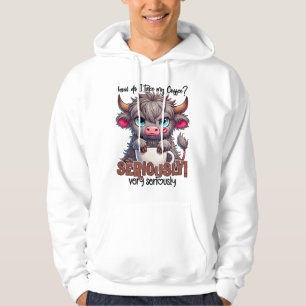 Sudadera ¿Cómo Tomo Mi Café? Muy Enserio Muy Enserio 