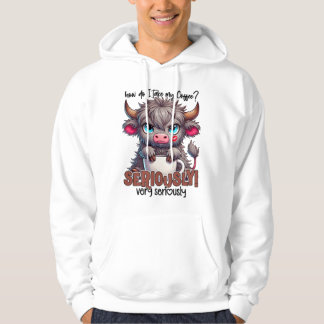 Sudadera ¿Cómo Tomo Mi Café? Muy Enserio Muy Enserio