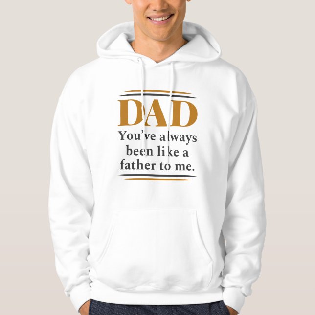 Sudadera Como un padre (Anverso)