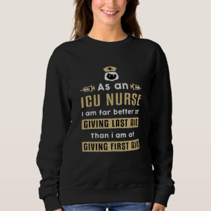 Sudadera Como Una Enfermera De Emergencia De Medicina De La
