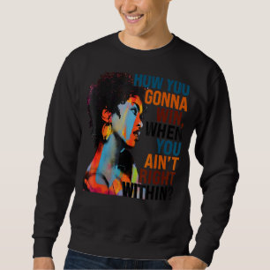 Sudadera Cómo vas a ganar, cuando no estés bien dentro de 1