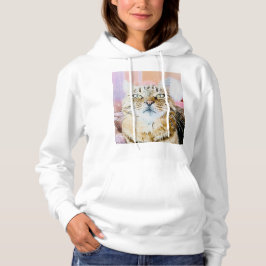 Sudadera Cómodas vibraciones de gato