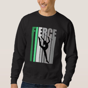 Sudadera Compañera artística de gimnasia rítmica feroz