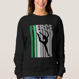 Sudadera Compañera artística de gimnasia rítmica feroz