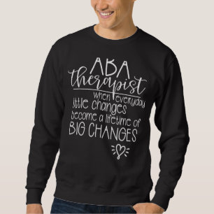 Sudadera Comportamiento Terapéutico Aba Terapia Bcba Rbt
