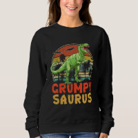 Composición de familia de dinosaurios Rex Grumpysa