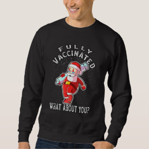 Sudadera Composición de la familia de Navidades de Santa to