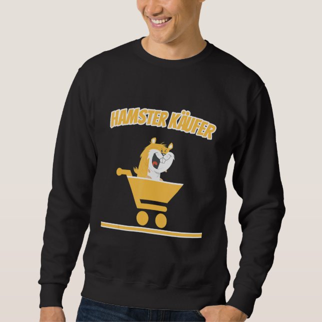 Sudadera Compra de hámster, Comprador de hámster, tranvía c (Anverso)