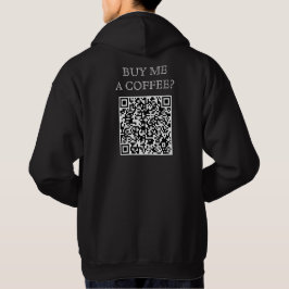 Sudadera Cómprame Un Código QR De Café En Una Bebida Gratui