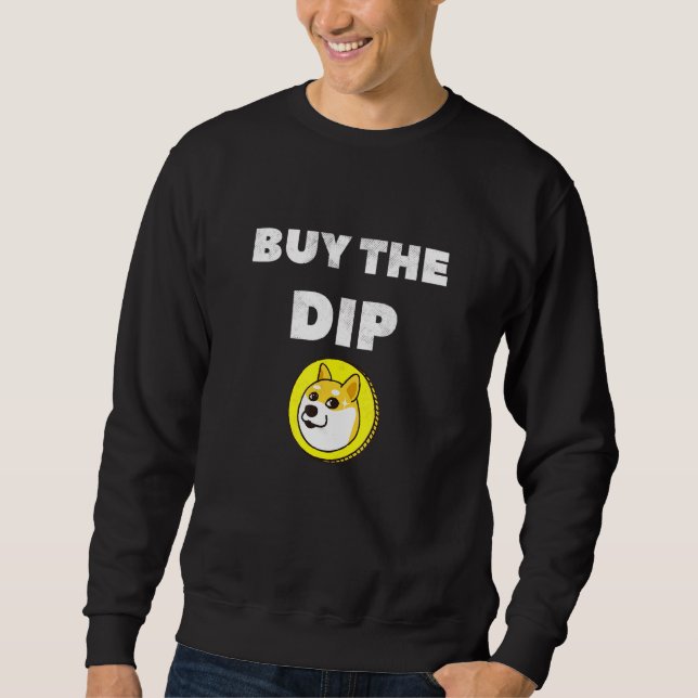 Sudadera Comprar La Caída Dogecoin Cripto Moneda Criptográf (Anverso)