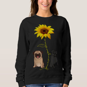 Sudadera Comprar una camiseta Cute Pug My Sunshine Sunflowe