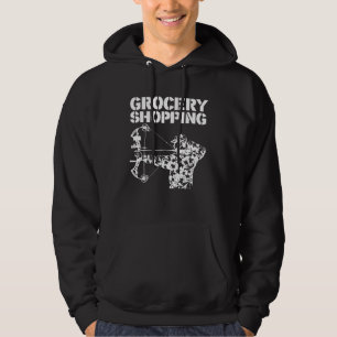 Sudadera Compras de comestibles Bowhun Archer Cazador de ve
