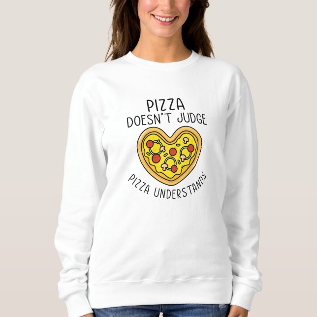 Sudadera Comprensión Pizza (Anverso)