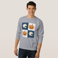 Comprobaciones de calaveras y calabazas
