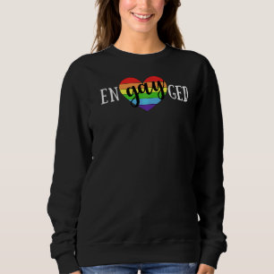 Sudadera Compromiso Gay Comprometido Lgbtq Dije Yaaas Lesbi